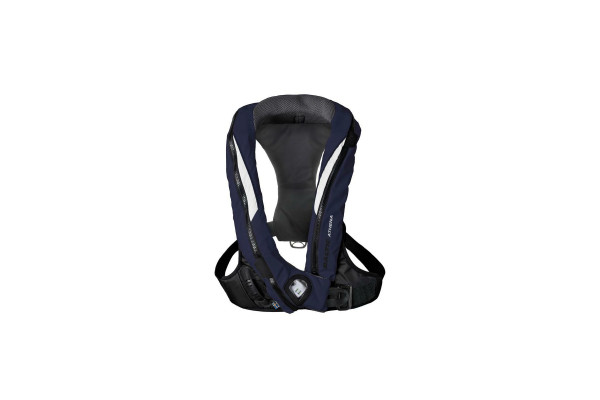 Baltic Athena 165N automatisch reddingsvest met harnas Navy-Wit